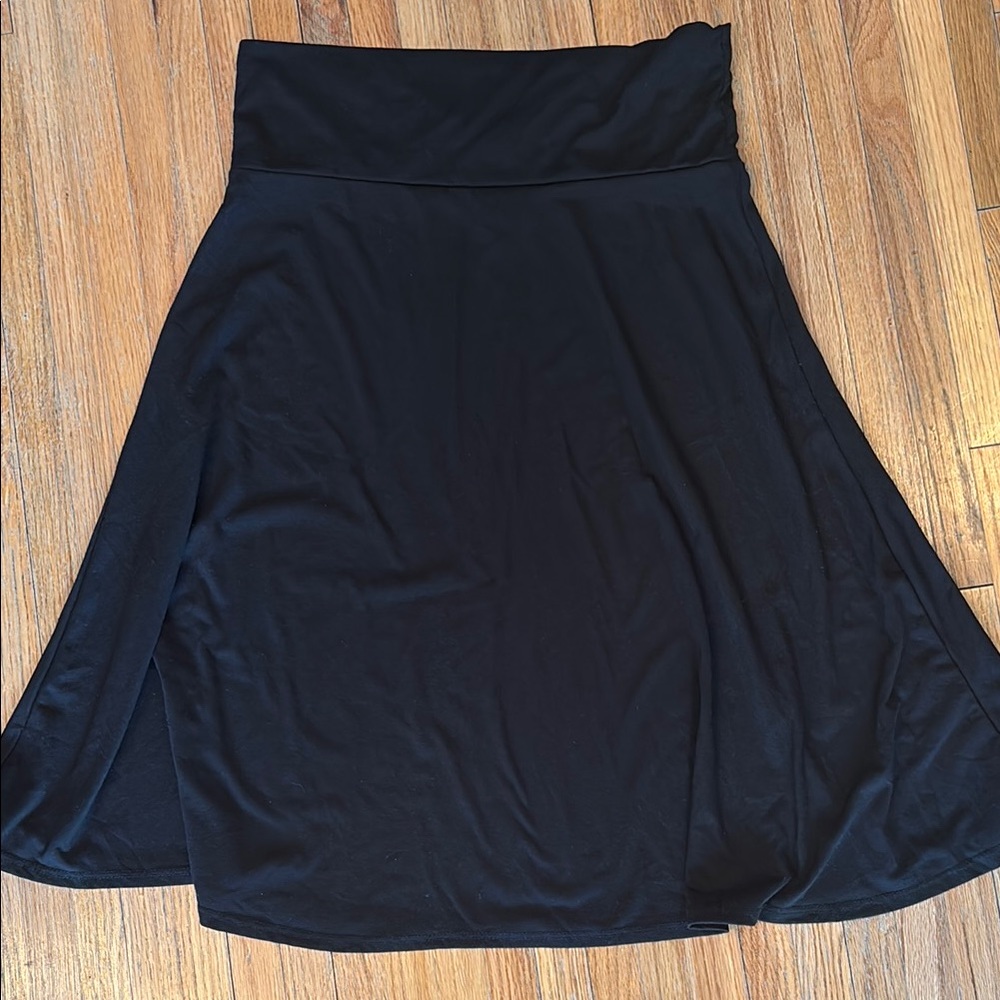 Cotton Black Women's Skirt